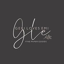 Geri loves Emi Paper Co logo
