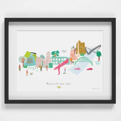Holly Francesca Skyline Prints of UK Cities