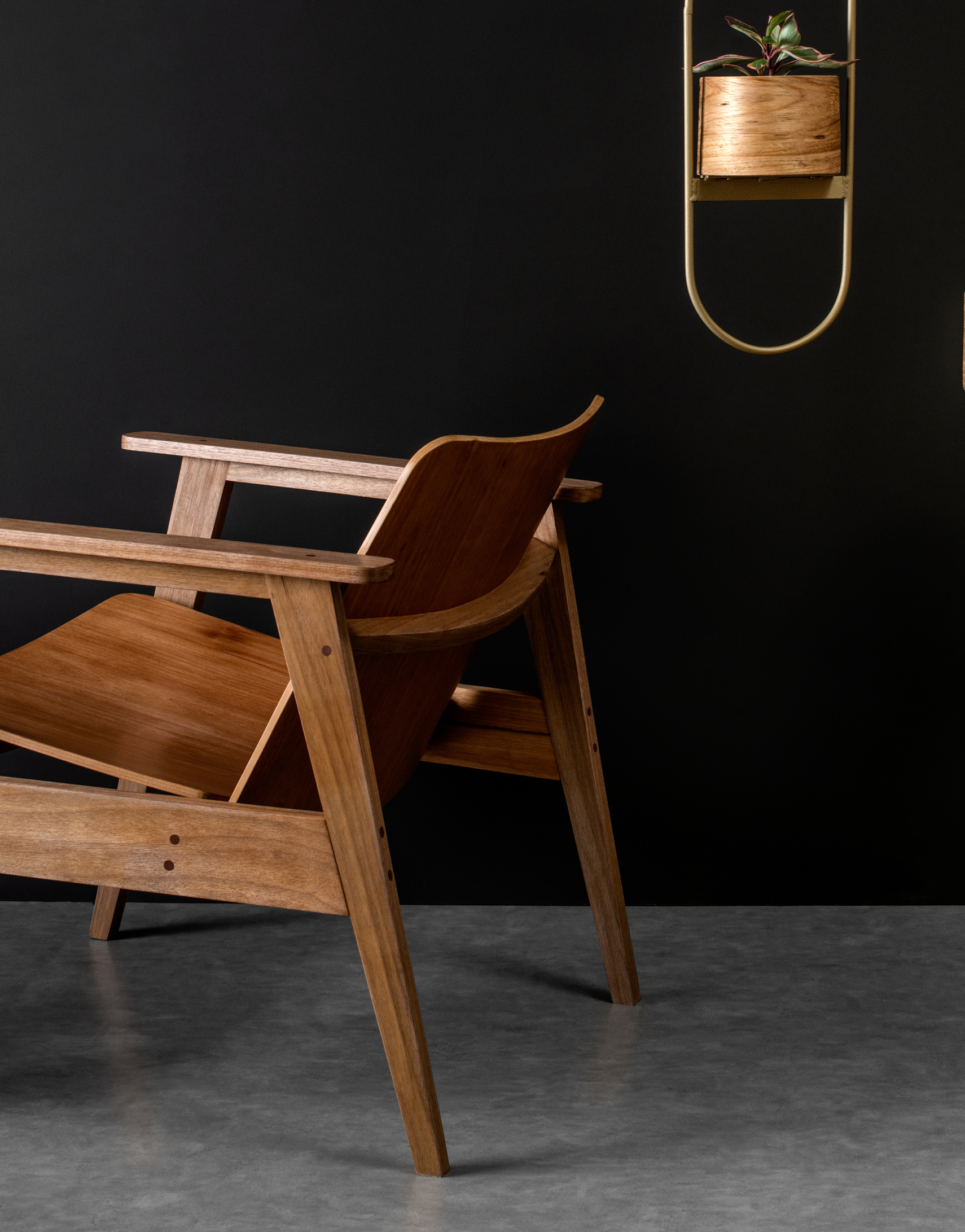 Padilha handcrafted Brazilian design armchair