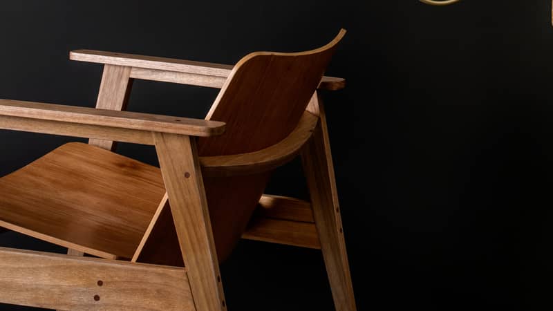 Padilha handcrafted Brazilian design armchair