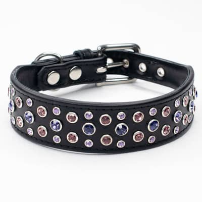 Crystal dog collars