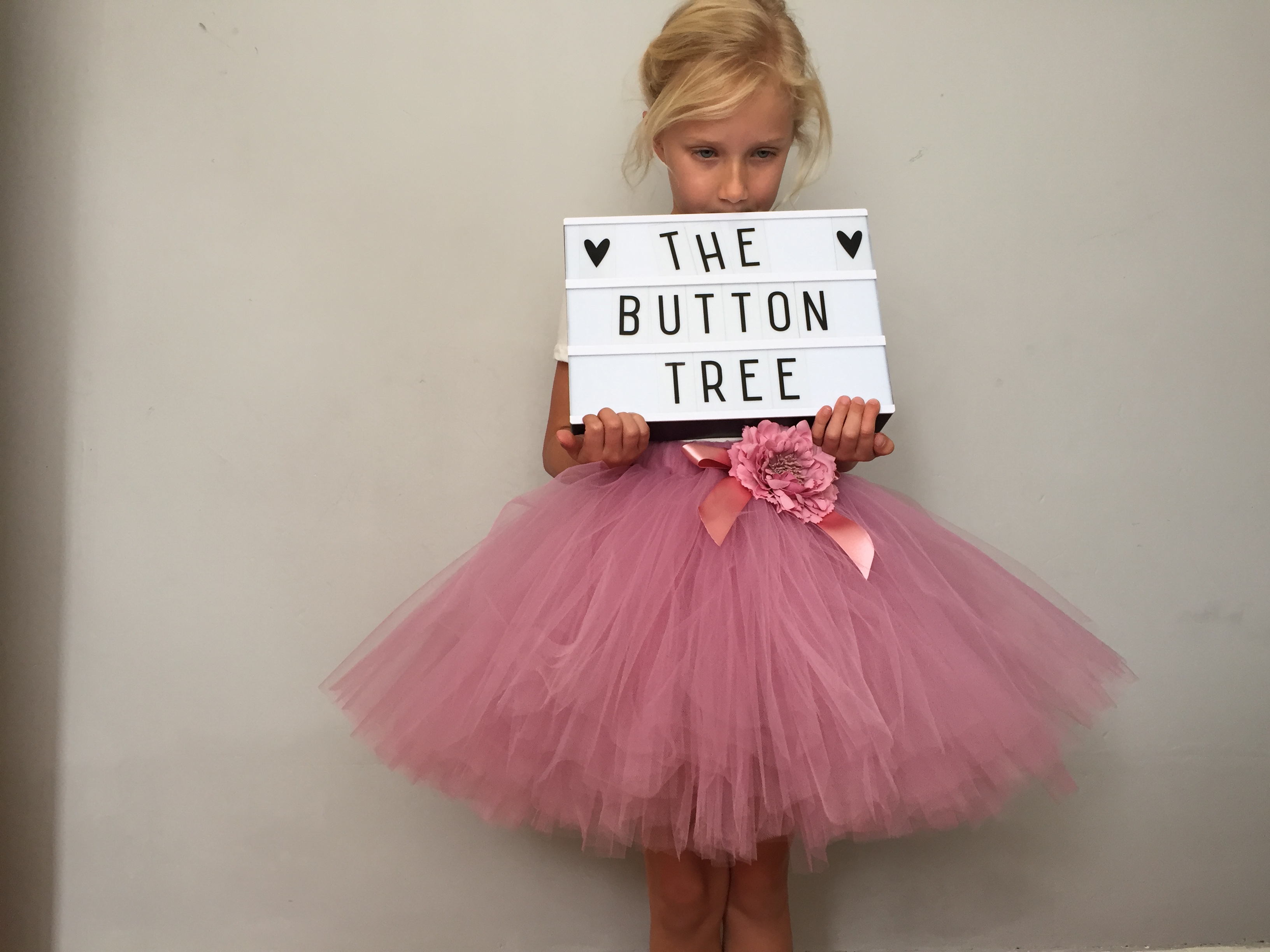 the button tree tulle tutu