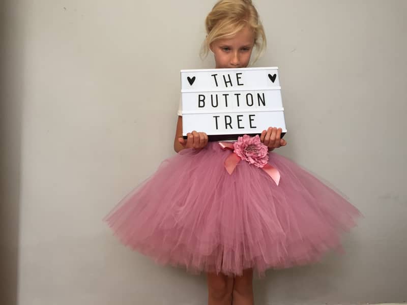 the button tree tulle tutu