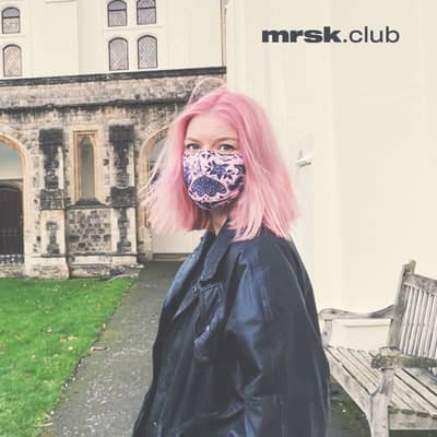 Mrsk Club's November mask in Southwark.