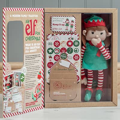 Christmas Elf Toy Girl