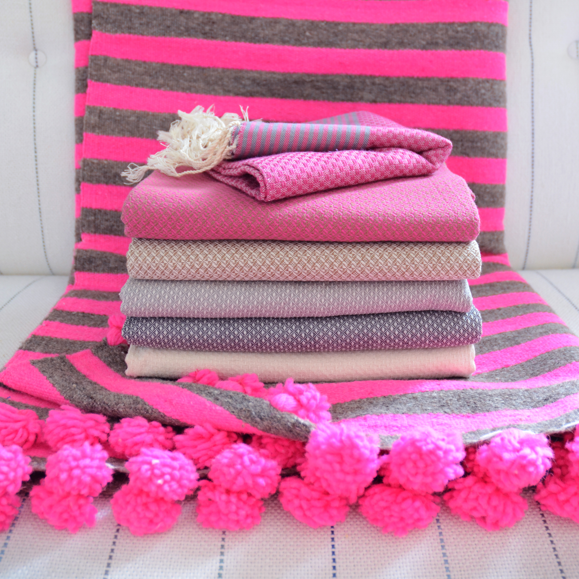 Rustic Plaid Fuschia 