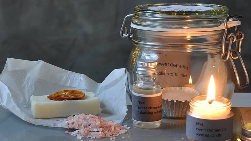 Organic beauty pamper box