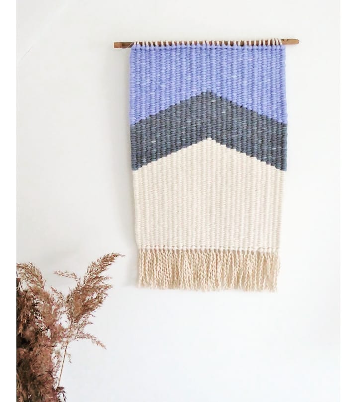 Handwoven wall hanging
