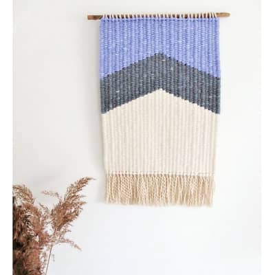 Handwoven wall hanging