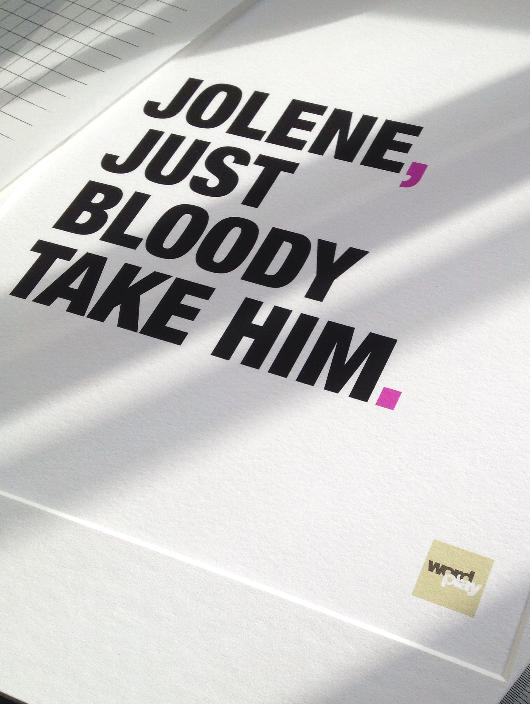 Jolene print