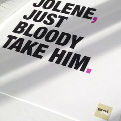 Jolene print