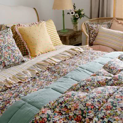 Bedding made with Liberty fabrics