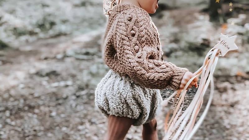 Keepsake wooden wand