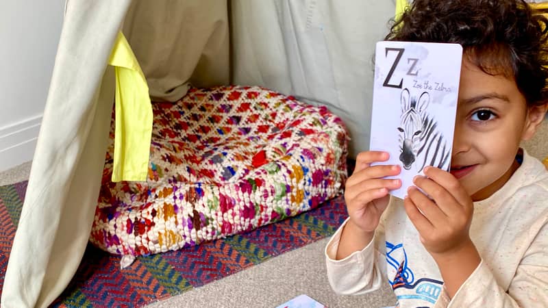 A-Z Animal flash Cards for kids