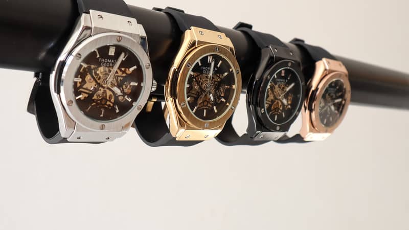 watches on display