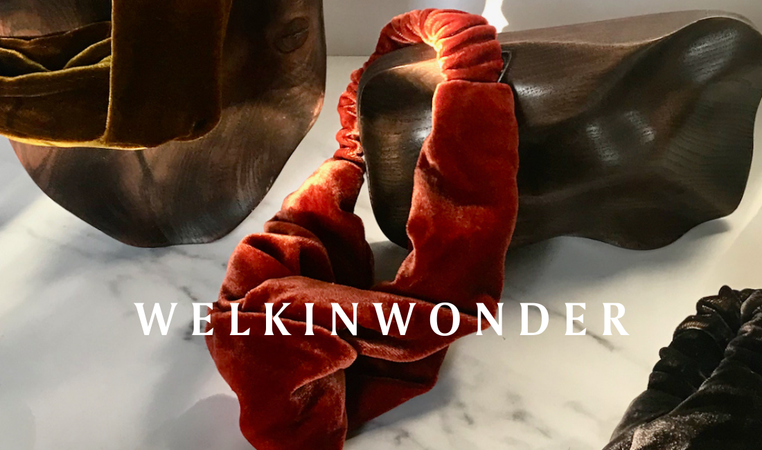 welkinwonder silk velvet hairband