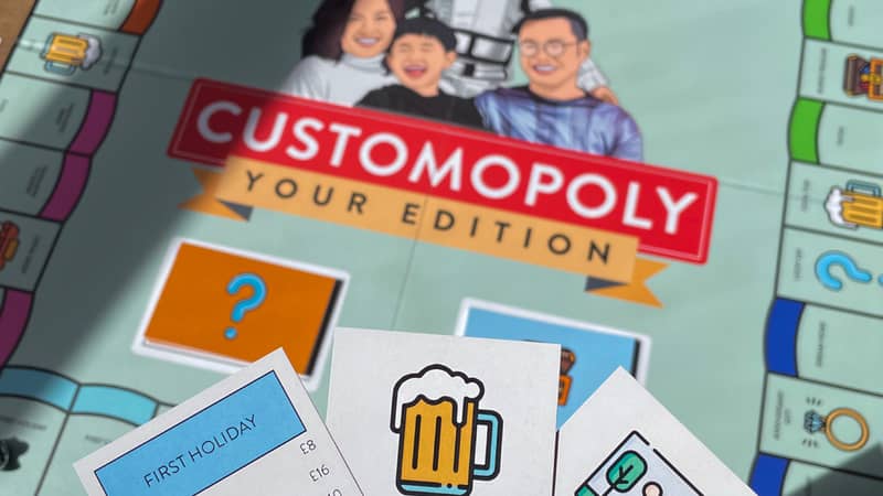 Custom Monopoly Inspired Board Game