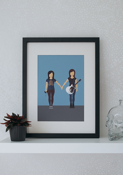 Couple custom portrait