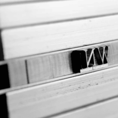 WM Personalised Designs hand embossed personalisation