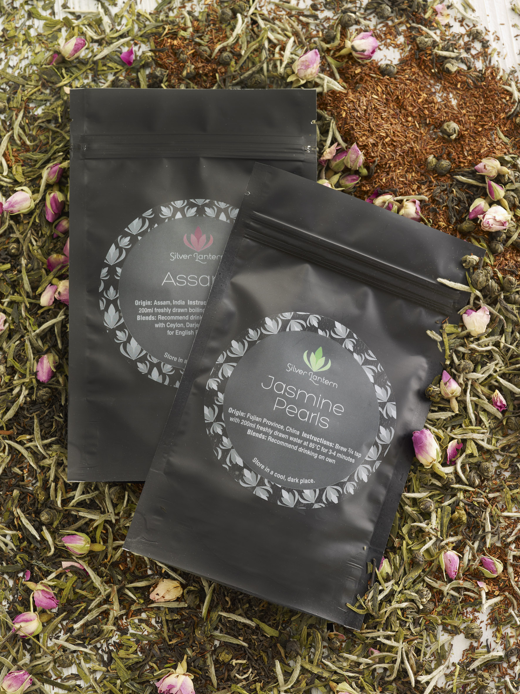 Silver Lantern Tea pouches