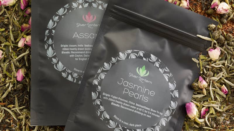 Silver Lantern Tea pouches