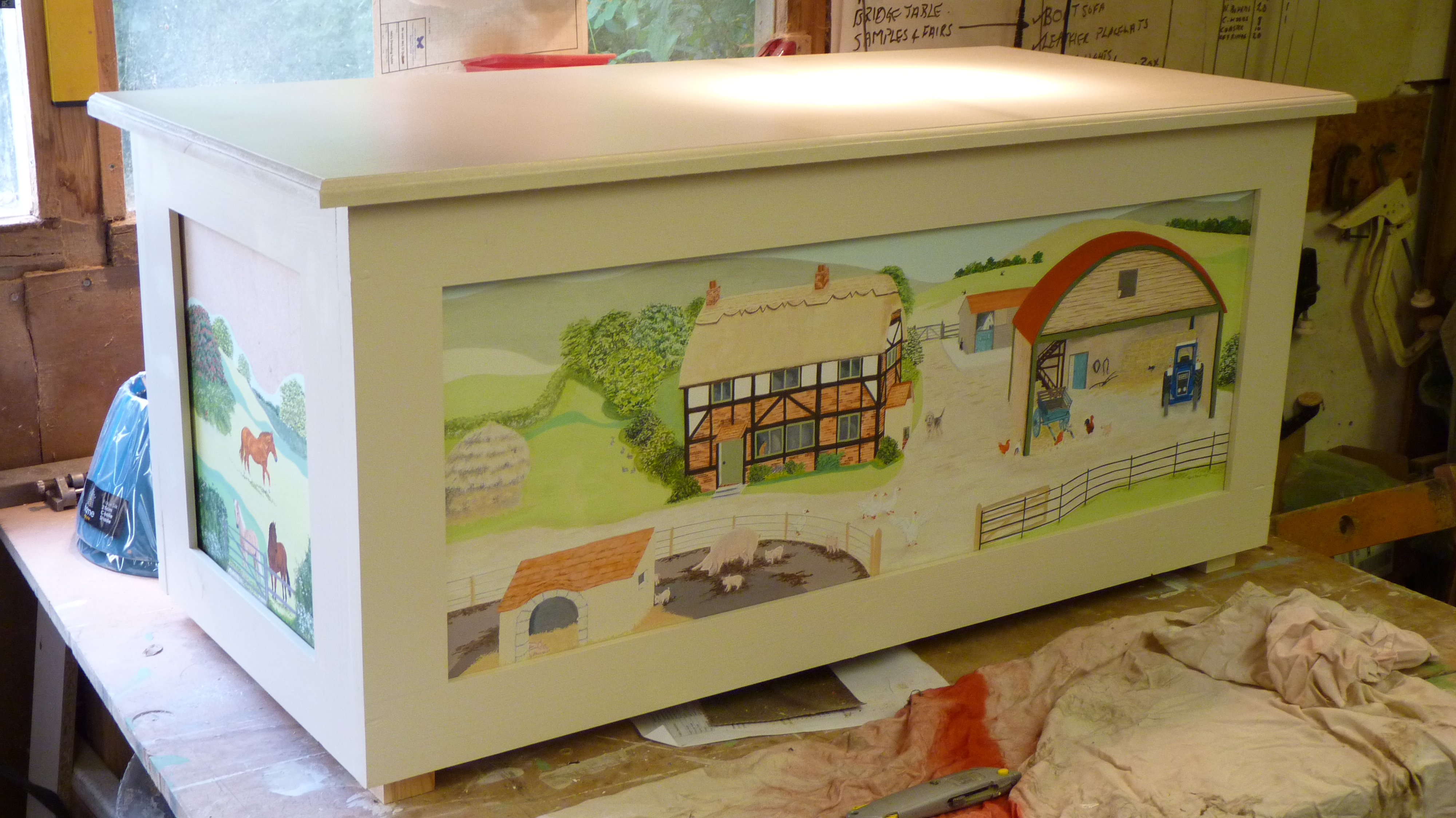 Farm toybox almost ready to go out to another customer