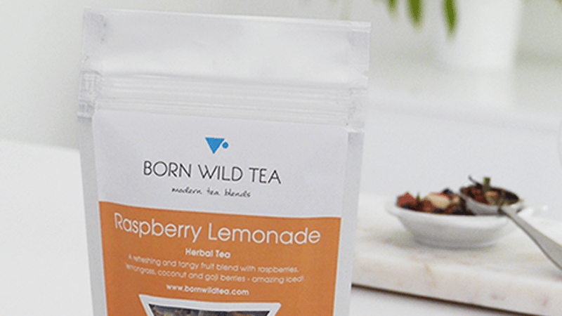 Raspberry Lemonade loose leaf fruit tea