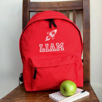 personalised boys backpack