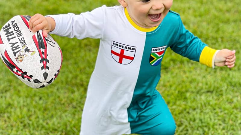 England/South Africa babygrow