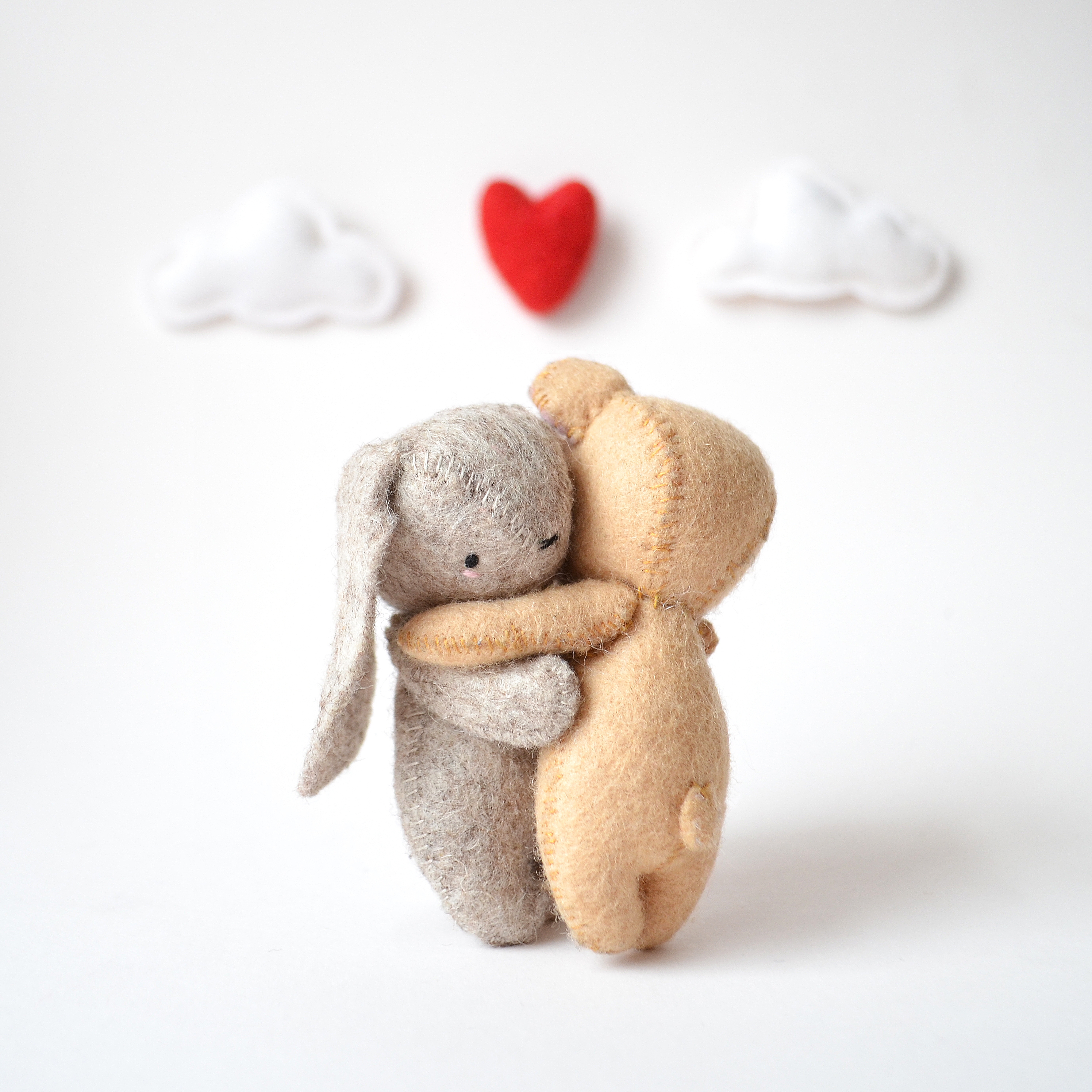 hand-stitched heirloom softies. We love little details