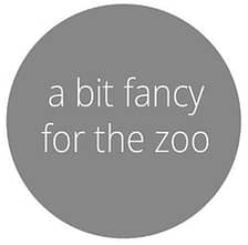 a bit fancy for the zoo logo