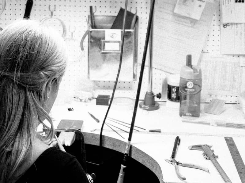 Emma-Kate hand makes all her jewellery collections in her Welsh studio, using solid silver, gold plate and freshwater pearls.