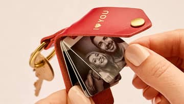 Personalised photo keyrings