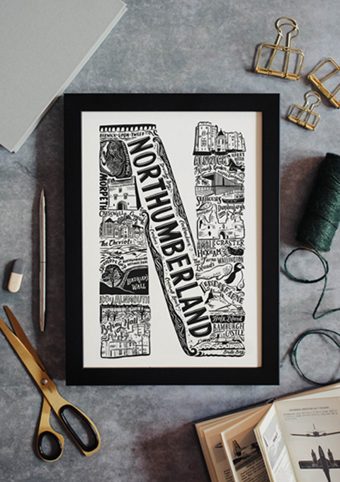 Northumberland print