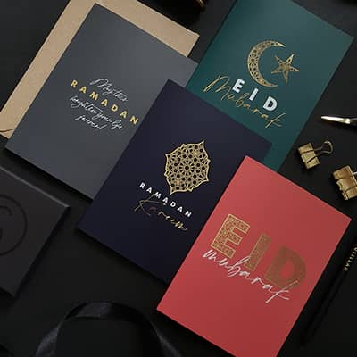Safar London islamic greeting cards