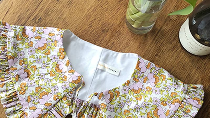 spring floral detachable collar