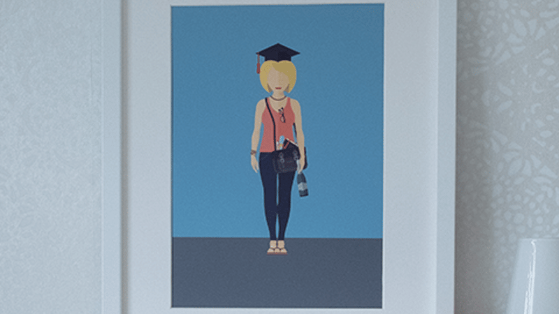 Individual custom portrait