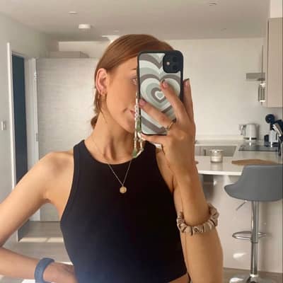 Mint Green Hearts Case