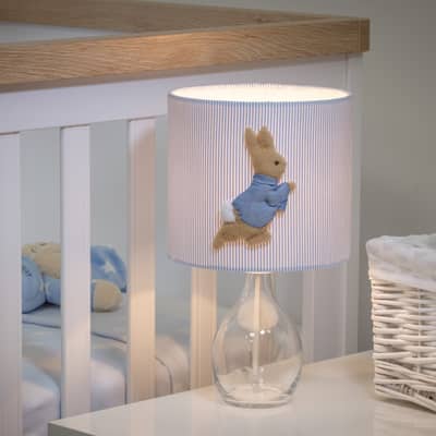 The first Beatrix Potter Peter Rabbit 3D Applique Lampshade.