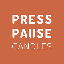 Press Pause Candles logo