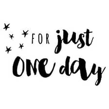 for just ONE day logo