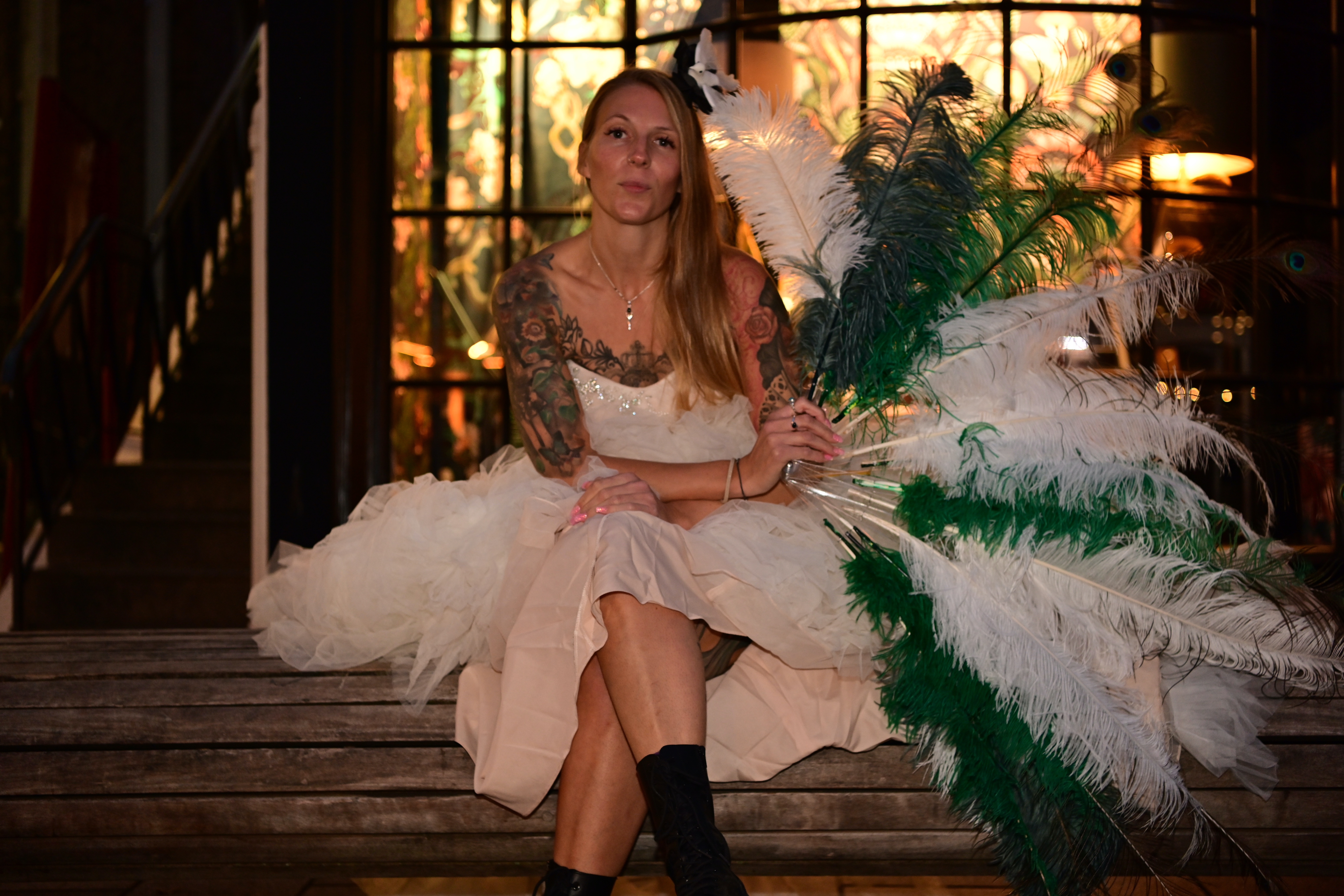 Stomping the streets to get the word out!