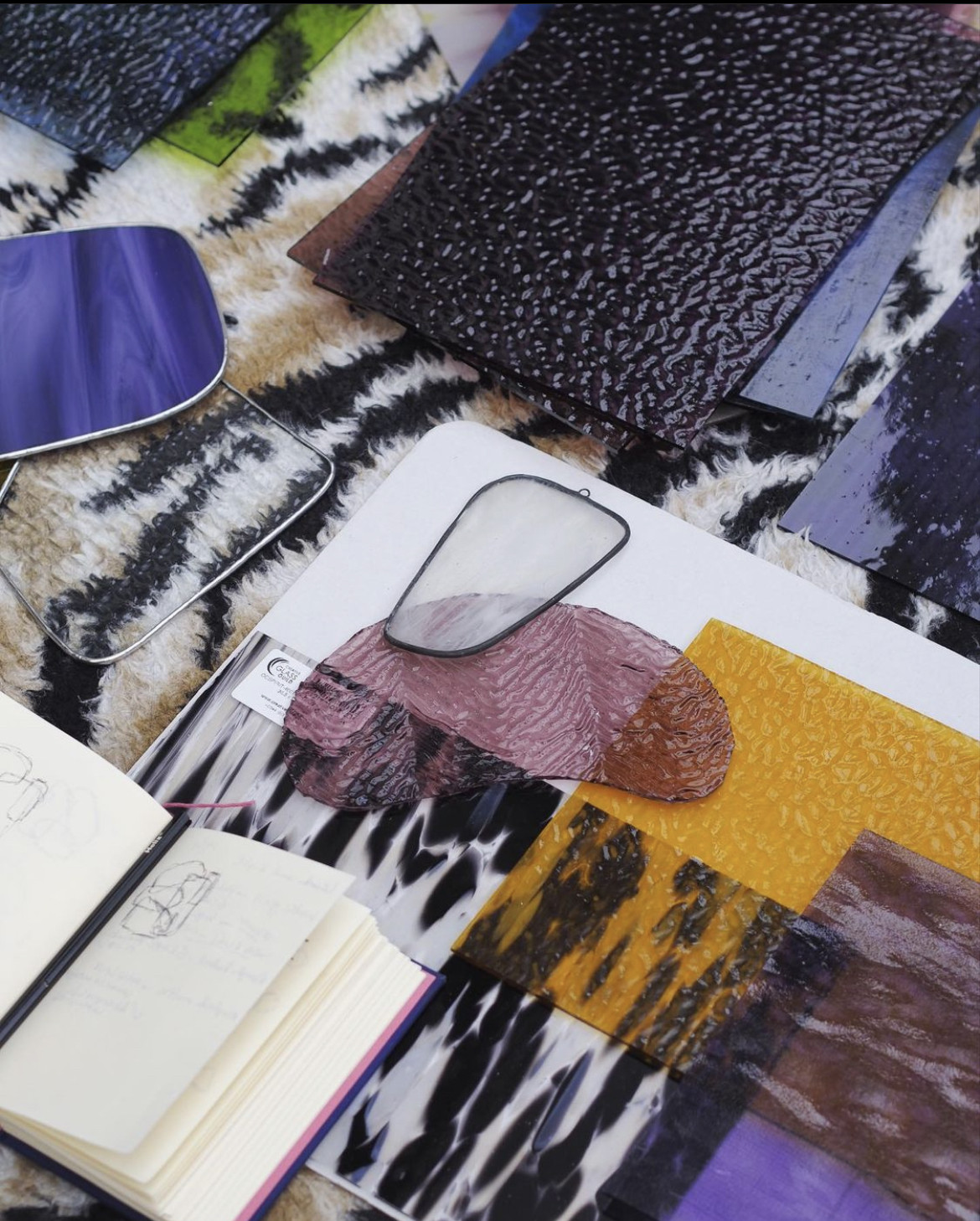 Multiple shapes designing process photo