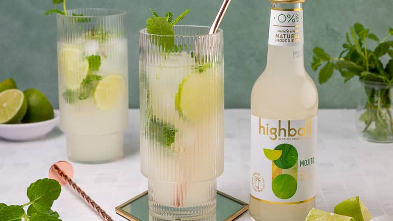 Highball Cocktails Mojito