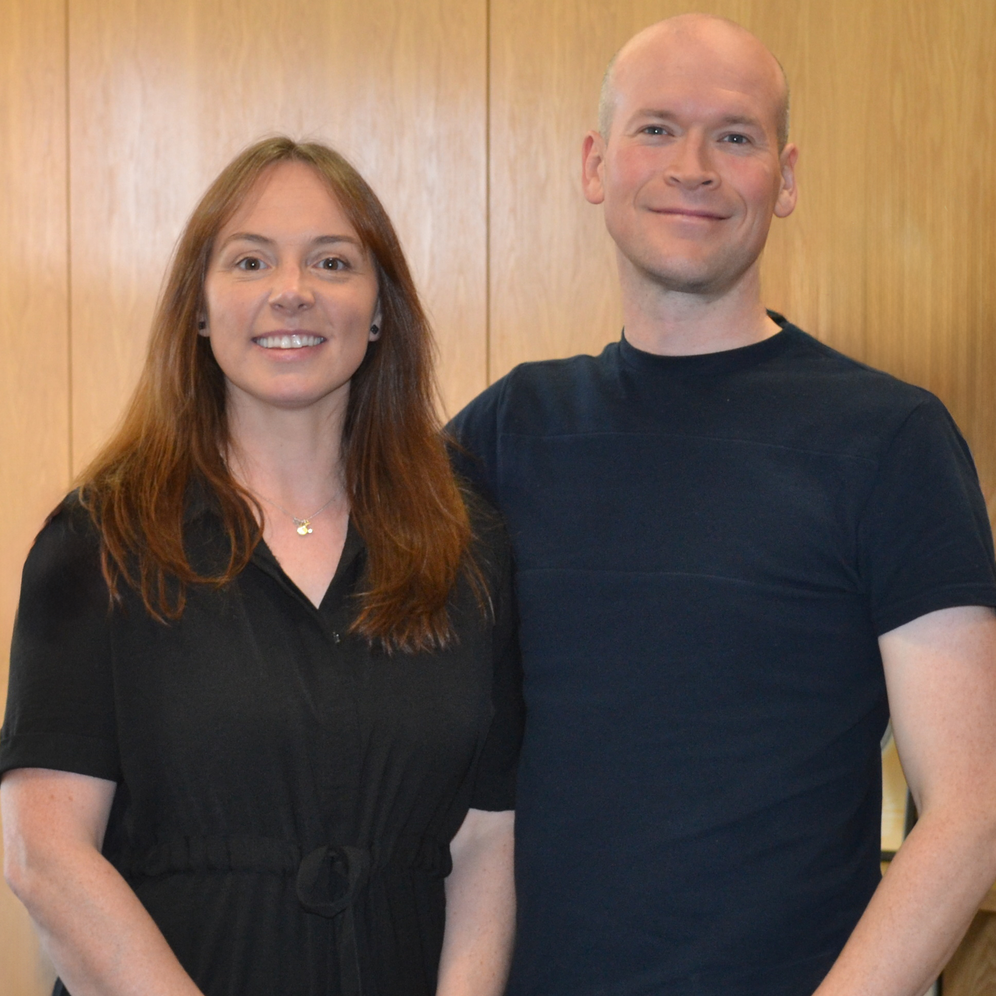 Husband and wife team at Thumble Baby Care