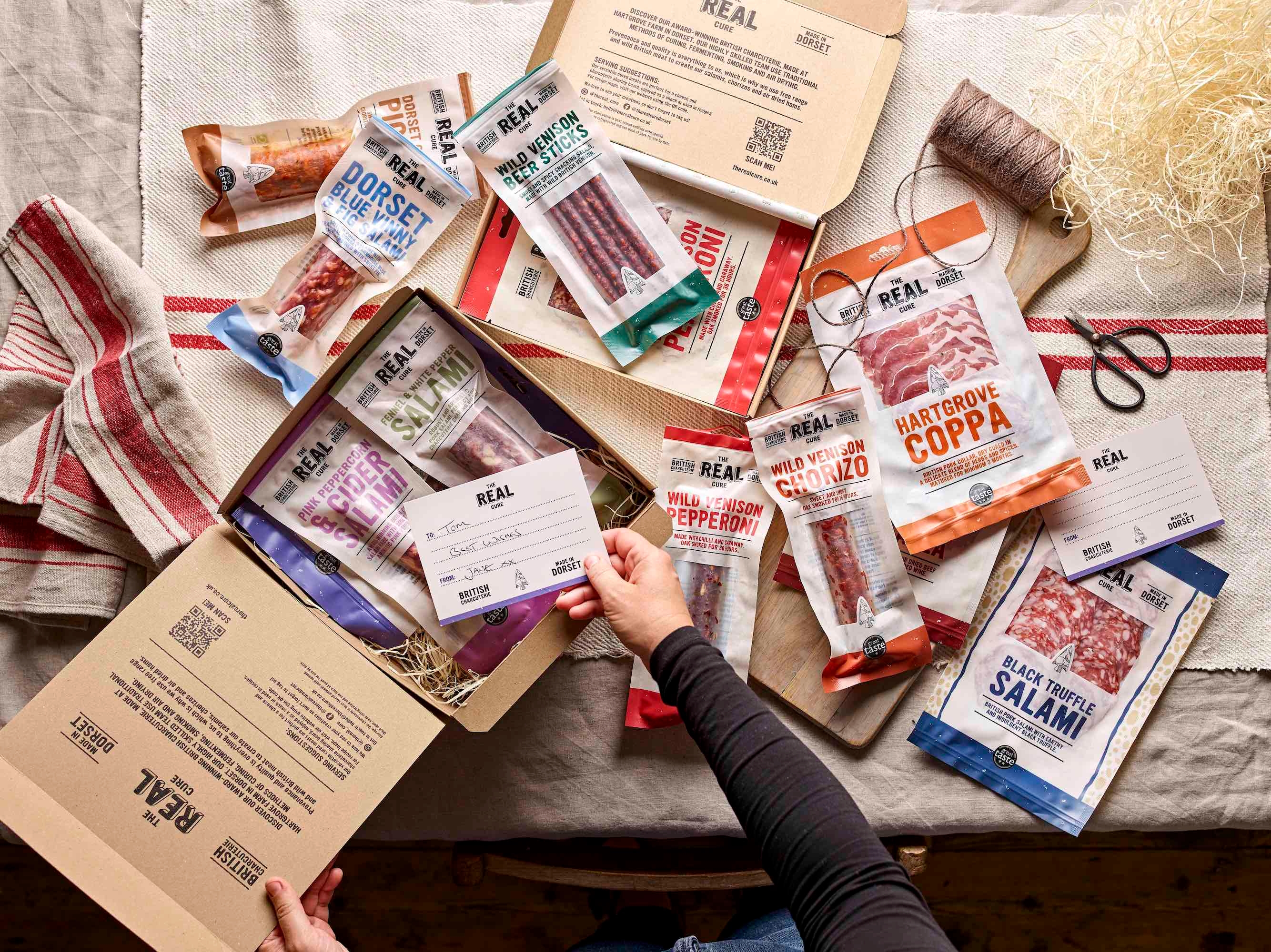 Cured meat hampers and gifts