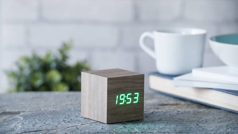 Cube Click Clock