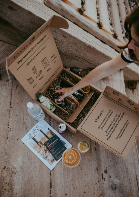 Non-alcoholic drinks box