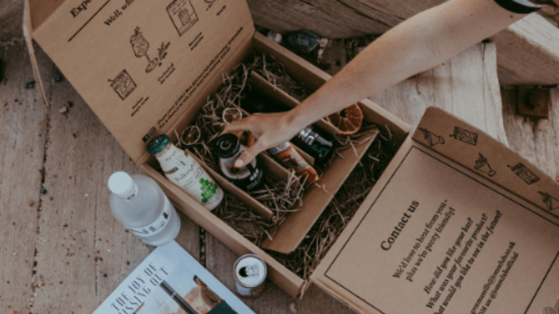 Non-alcoholic drinks box