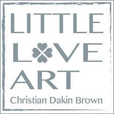little love art - Christian Dakin Brown logo